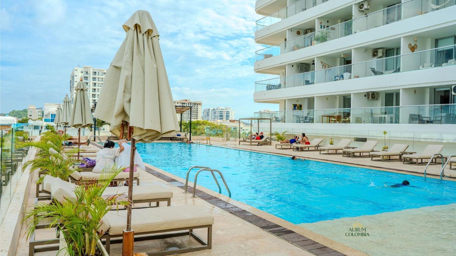 Hermoso De Lujo Con Piscinas Jacuzzi Y Baño Turco 10 24 * Cartagena
