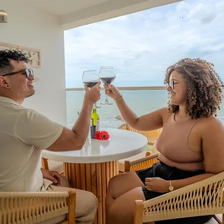 Apartamento Hermoso De Lujo Con Piscinas Jacuzzi Y Baño Turco 10 24 Cartagena